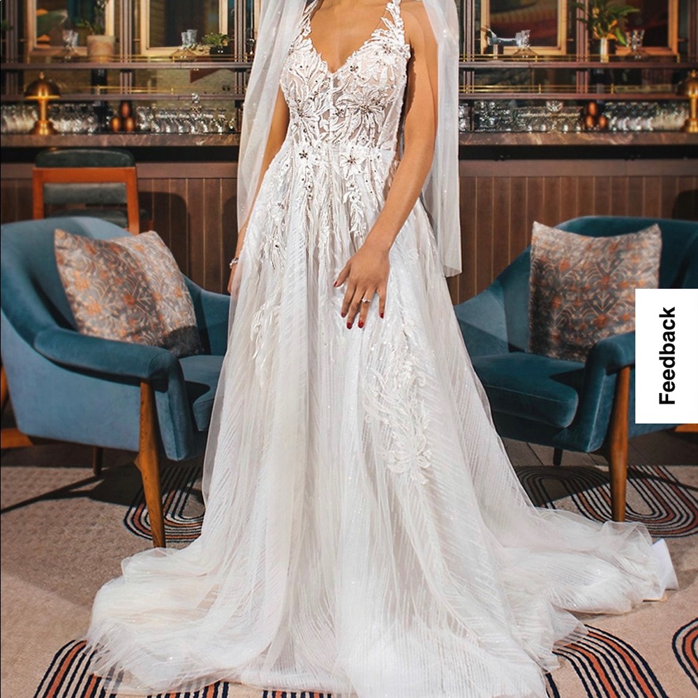 David’s Bridal wedding dress
